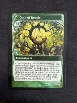 Oath of Druids (FUTURE SIGHT FRAME) - Mystery Booster 2 (Magic/MTG) - Image 1