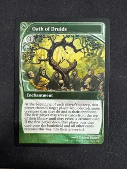 Oath of Druids (FUTURE SIGHT FRAME) - Mystery Booster 2 (Magic/MTG) - Image 3