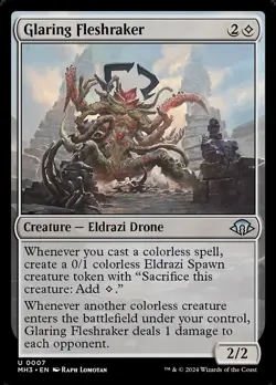 1x Glaring Fleshraker - MTG Modern Horizons 3 - NM-Mint, English - Image 1