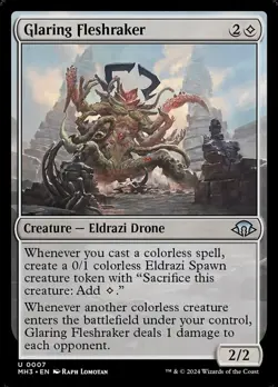 1x Glaring Fleshraker - MTG Modern Horizons 3 - NM-Mint, English - Image 2
