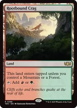Rootbound Crag [Tarkir: Dragonstorm] MTG - Image 1