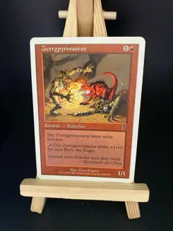 dwarf pyrosaurus 7th Edition Magic Card MTG German x - Image 3