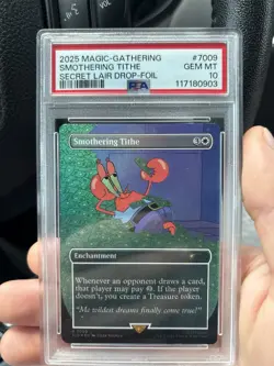 Smothering Tithe 7009 Foil Rare Secret Lair SpongeBob SquarePants Psa 10 - Image 1