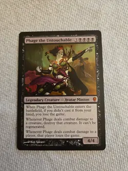 MTG  Phage The Untouchable Conspiracy NM - Image 1