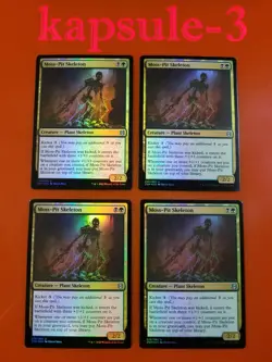 4x Moss-Pit Skeleton | FOIL | Zendikar Rising | MTG Magic Cards - Image 3