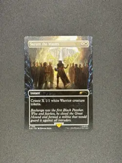 Secure the Wastes Black Panther Marvel Secret Lair MTG NM SHIPS ASAP - Image 1