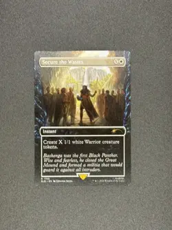 Secure the Wastes Black Panther Marvel Secret Lair MTG NM SHIPS ASAP - Image 3