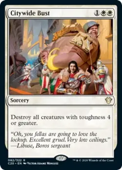 Citywide Bust - Commander 2020 #082/322 MTG Magic The Gathering - Image 2