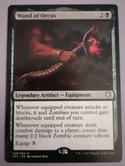 Wand of Orcus Commander: Adventures in the Forgotten Realms Regular - Image 1