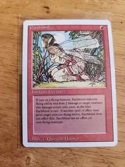 Earthbind - Revised - MTG Magic - Common - Red Creature - Image 2