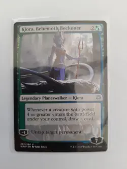 MTG - Kiora, Behemoth Beckoner - War of the Spark - Magic the Gathering NM (g83) - Image 1