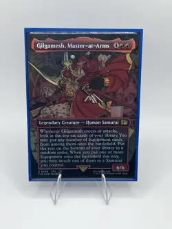 Gilgamesh, Master-at-Arms (Borderless) Final Fantasy Foil - Image 1
