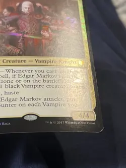 MTG EDGAR MARKOV   "OVERSIZE/JUMBO"   MYTHIC FOIL  #036/309 COMMANDER 2017 - Image 17