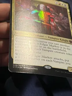 MTG EDGAR MARKOV   "OVERSIZE/JUMBO"   MYTHIC FOIL  #036/309 COMMANDER 2017 - Image 18