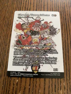 Gilgamesh, Weapon Collector R #13 Showcase MTG Final Fantasy NM RARE NON FOIL - Image 3