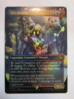 Vivi Ornitier Borderless Mythic MTG Final Fantasy #321 Foil - Image 7