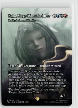 MTG Final Fantasy Kuja, Mage Manufacturer (Inalla, Archmage Ritualist) x1 NM - Image 1