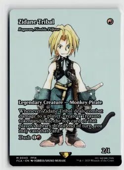 MTG Final Fantasy Zidane Tribal (Ragavan, Nimble Pilferer) x1 NM - Image 3