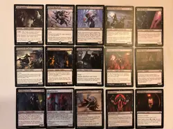 Garza Zol, Plague Queen Commander EDH Vampire deck 100 card Hostile Hostel Clasp - Image 14