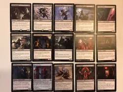 Garza Zol, Plague Queen Commander EDH Vampire deck 100 card Hostile Hostel Clasp - Image 3