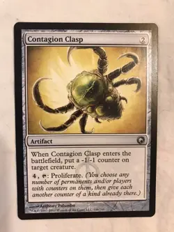 Garza Zol, Plague Queen Commander EDH Vampire deck 100 card Hostile Hostel Clasp - Image 9