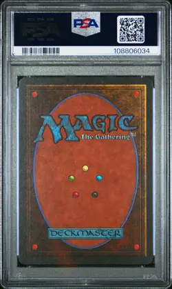 TYPHOON Legends Rare Reserved List PSA 9 Vintage MTG [Nostalgium] - Image 4