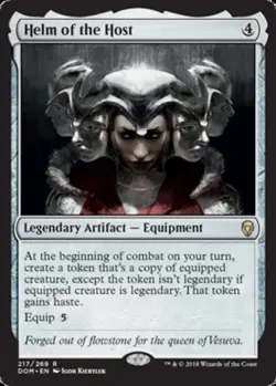 1 x Helm of the Host - Dominaria - Light Play - MTG - Image 2