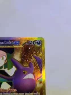 Pokemon TCG Destined Rivals Team Rocket's Crobat EX 242/182 Gold Rare Near Mint - Image 5