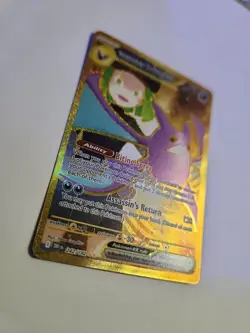 Pokemon TCG Destined Rivals Team Rocket's Crobat EX 242/182 Gold Rare Near Mint - Image 6