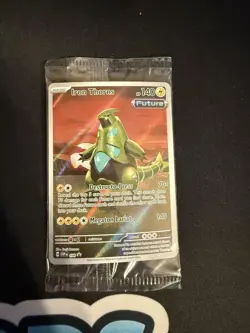 SEALED Pokemon Iron Thorns SVP 098 Temporal Forces Holo Black Star Promo NM - Image 1