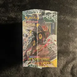Pokemon: Evolving Skies Booster Box Factory Sealed 36 Packs ( Case Included ) - Image 7