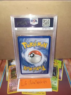 Pokemon 2016 Fates Collide Alakazam Ex Secret Rare 125/124 PSA 8 Near Mint - Image 2