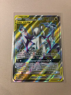 Pokemon - Arceus & Dialga & Palkia GX 220/236 Cosmic Eclipse Full Art - MINT - Image 6