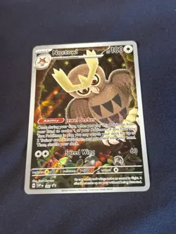 Noctowl - 141 (Pokemon Center Exclusive) 141 Sv: Scarlet & Violet Promo nm- - Image 11
