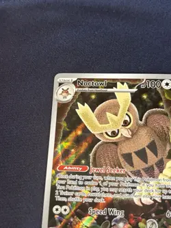 Noctowl - 141 (Pokemon Center Exclusive) 141 Sv: Scarlet & Violet Promo nm- - Image 2