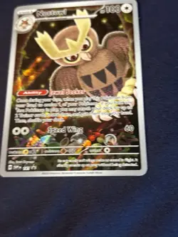 Noctowl - 141 (Pokemon Center Exclusive) 141 Sv: Scarlet & Violet Promo nm- - Image 4