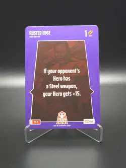 Rusted Edge 2025 Bo Jackson Battle Arena Alpha Update Play Card #PL-70 - Image 1