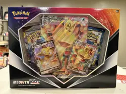 MEOWTH VMAX - Special Collection Box Pokémon TCG Brand New - Sealed (5 Boosters) - Image 1