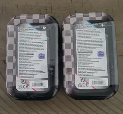 Pokemon Scarlet & Violet Black Bolt & White Flare 2X MINI TIN Lot Factory Sealed - Image 2