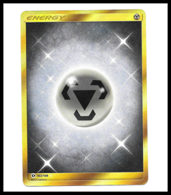 Pokemon TCG Sun & Moon Base Set: Metal Energy #163/149 Secret Rare (NM) - Image 4