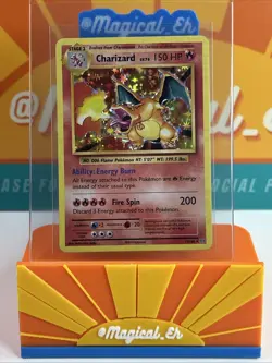 Charizard #11 Holo Rare Pokemon 2016 XY Evolutions LP - Image 13