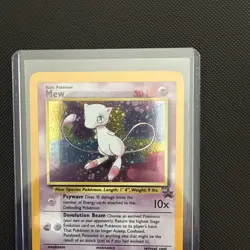 Mew #9  Pokémon TCG Black Star Promo Holo WOTC Near Mint of Better - Image 13