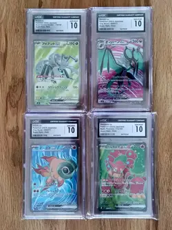 CGC 10 GEM MINT Pokémon Lot 4x JP (SR) BUNDLE 085/071, 119/106, 089/071, 113/100 - Image 1