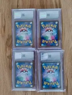 CGC 10 GEM MINT Pokémon Lot 4x JP (SR) BUNDLE 085/071, 119/106, 089/071, 113/100 - Image 4