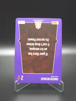 Frozen Resolve 2025 Bo Jackson Battle Arena Alpha Update Play Card #PL-76 - Image 3