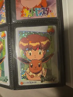 Pokemon Anime Collection Pocket Monsters Vintage Vending Machine Holo sticker - Image 1