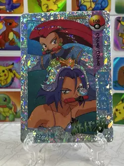 Pokemon Anime Collection Pocket Monsters Vintage Vending Machine Holo sticker - Image 3