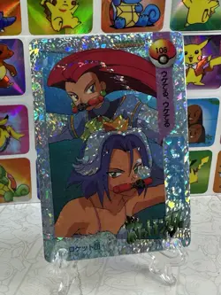 Pokemon Anime Collection Pocket Monsters Vintage Vending Machine Holo sticker - Image 5