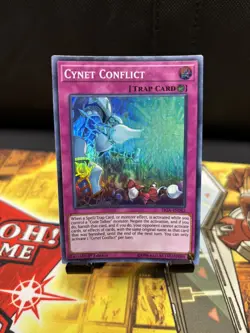 Yu-Gi-Oh! Cynet Conflict 1st Ed. FIGA-EN042 Super Rare NM/LP x1 - Image 2