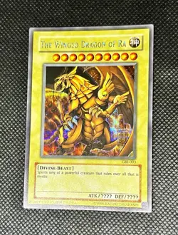 The Winged Dragon of Ra GBI-003 Secret Rare Promo NM VLP - Image 2